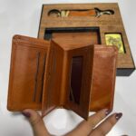 ست سه تیکه چرم طبیعی مردانه کد107 - Image 5
