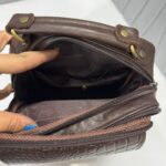 کیف دوشی چرم طبیعی کد0050 - Image 8