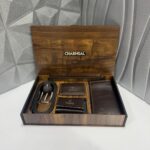 ست چرم طبیعی مردانه کد0020