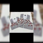 جلیقه (سخمه) مدل باغ گل  - طرح تمام کار دست - Image 2